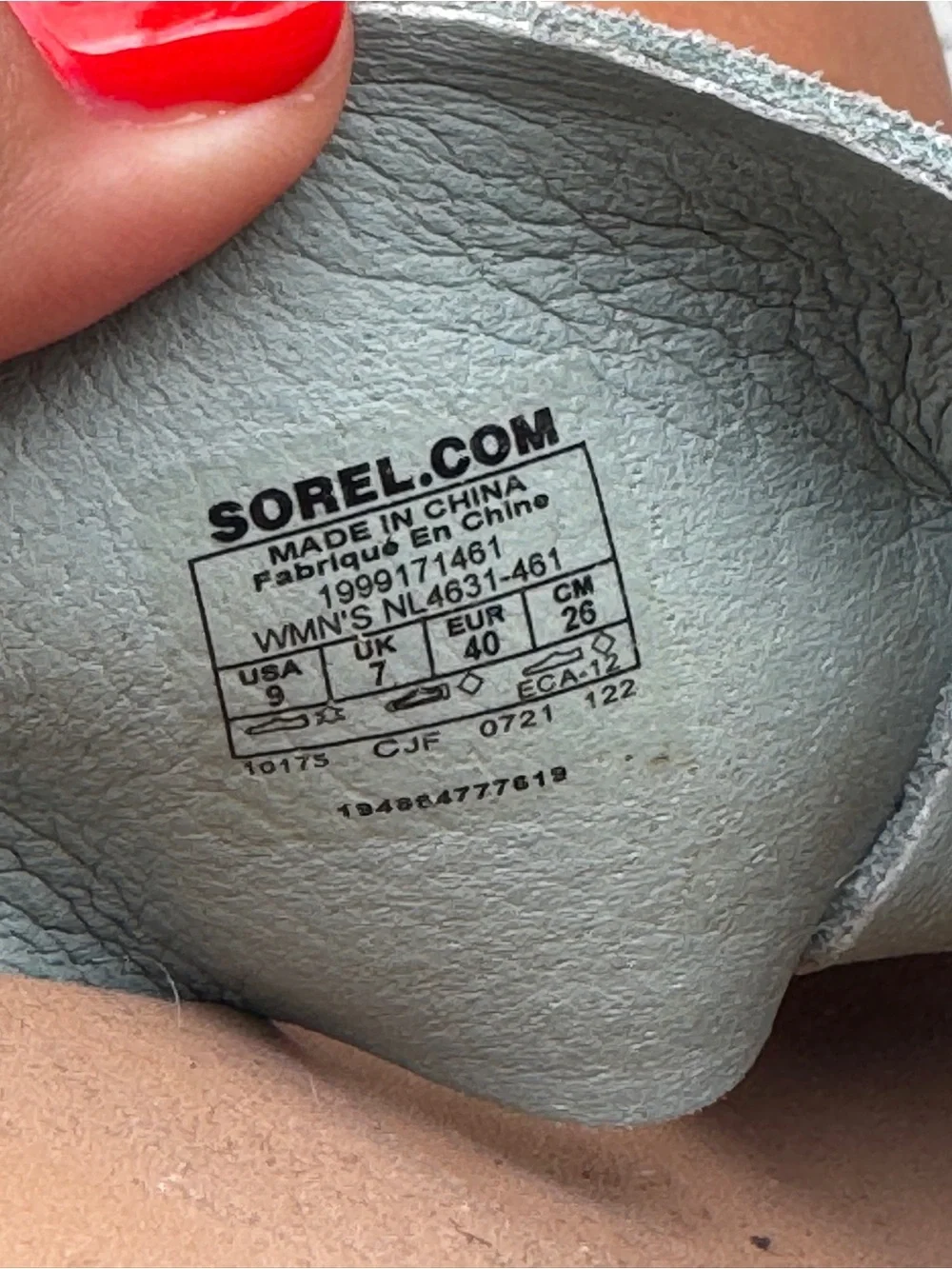 Sorel Cameron Flatform Sandal - Women's Light Blue Cork Platform Slide Sandals